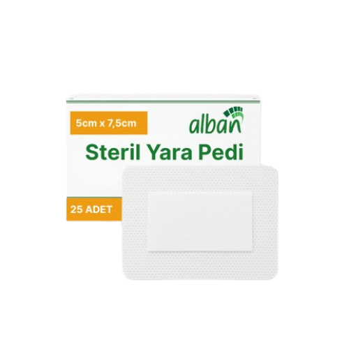 Alban Steril Yara Pedi (5x7.5 sm)