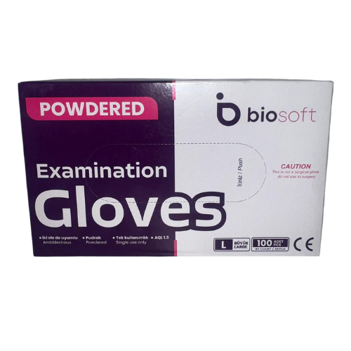 Əlcək Biosoft L Pudralı