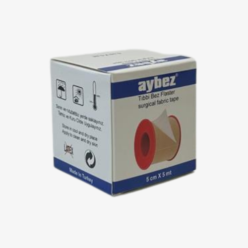 Leykoplastr kağız 5smx5m Aybez