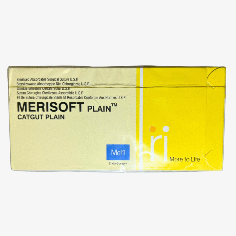 Merisoft plain (ME5033) Plain Catgut 2/0*76-30mm3/8yuv