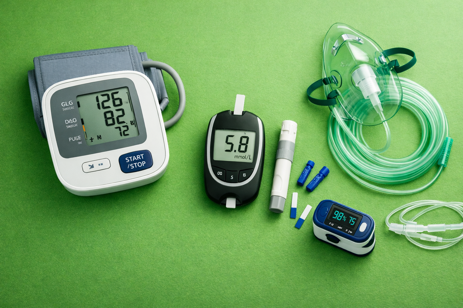 Evdə sağlamlıq nəzarəti üçün tibbi cihazlar